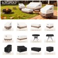 thumbnail image 2 of Fundas impermeables de alta resistencia para sillas de patio SoloToo 84x89x91 cm, 2 of 8