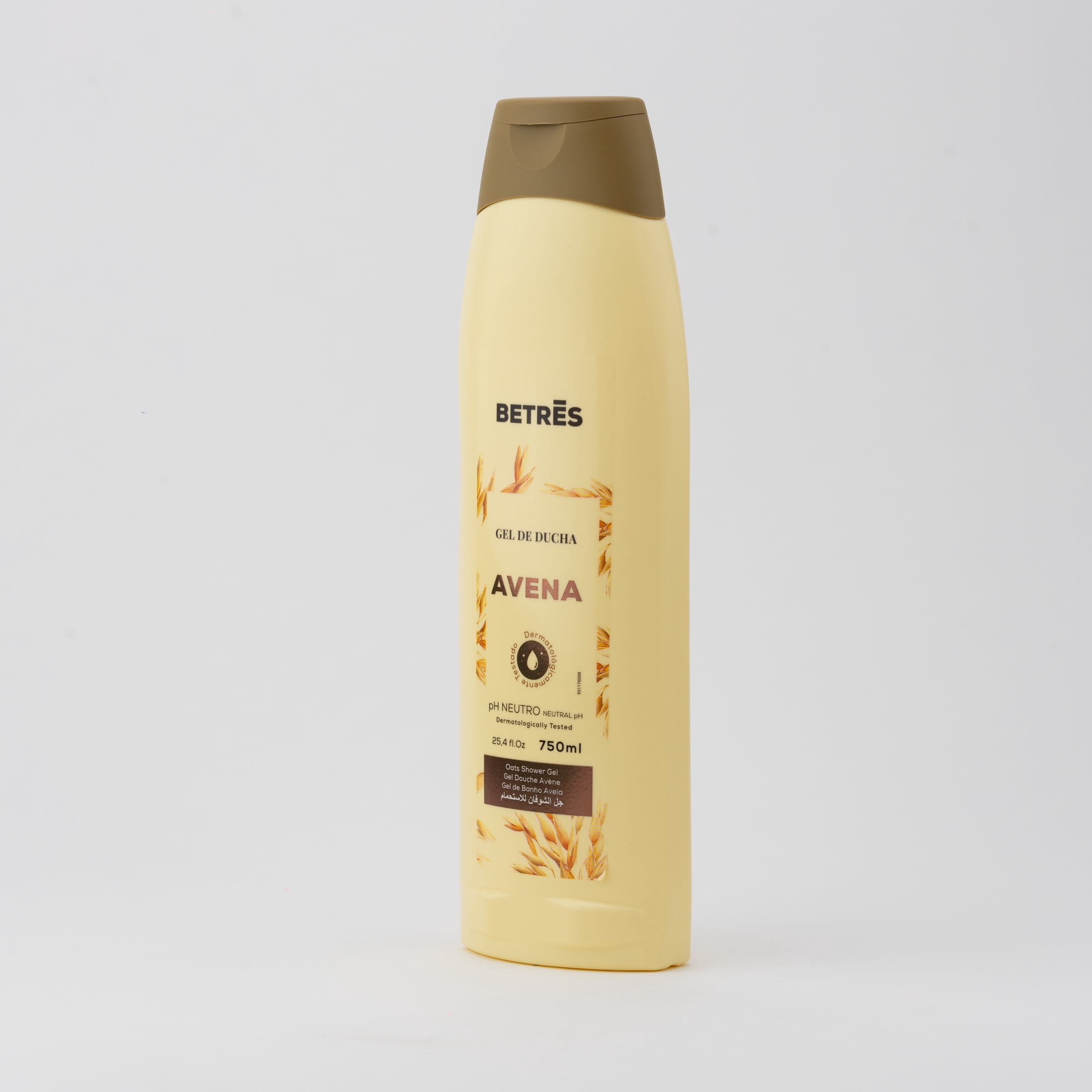 Betres Oatmeal Body Wash, Aloe And Glycerin, 25.4 fl. Oz.