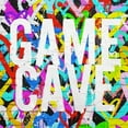 thumbnail image 4 of Stephen Chambers 26x26 Black Modern Wood Framed Wall Art Titled - Game Cave, 4 of 6