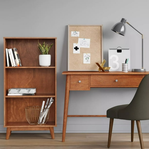 Project 62 Writing Desk Amherst Mid Century Wood Brown