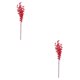 thumbnail image 1 of Matsuzay 5 rama Navidad baya tallos flor artificial Navidad falso baya decoración Rojo 2Conjunto, 1 of 6