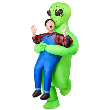 Rubies Alien Abduction Inflatable Costume for Adults, Unisex One Size