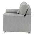 thumbnail image 3 of Sillón TRINITY Kaizen 1 Plaza Gris Claro para Sala, 3 of 8