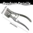 thumbnail image 3 of Ngxiha Garlic Press, 2-In-1 Stainless Steel Garlic Mincer and Crusher - Professional Zinc Alloy Heavy-Duty Garlic Press and Ginger Squeezer for Easy Kitchen Cleanup, 3 of 8
