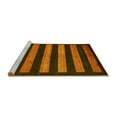 thumbnail image 2 of Ahgly Company Machine Washable Indoor Rectangle Abstract Yellow Modern Area Rugs, 3' x 5', 2 of 4