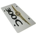 thumbnail image 3 of Chrysler Wing Dual Logo 300C License Plate (Chrome), 3 of 3