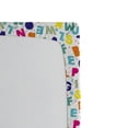 thumbnail image 3 of Ambesonne Alphabet Fitted Sheet 2 Pcs Set, Simple Colorful Letters, Twin, Multicolor, 3 of 3