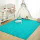 thumbnail image 4 of Soft Fluffy Area Rugs for Bedroom Kids Room Plush Shaggy Nursery Rug Furry Throw Carpets-(Sky blue 40*60cm), 4 of 4