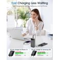 thumbnail image 3 of Cargador portátil Power Bank Makoval 20000mAh PD 20W negro, 3 of 8