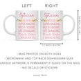 thumbnail image 5 of CTDream 11oz. Coffee Mug Gift for Women, Optician Because Super Amazing Life Changing Miracle Worker Isn't an Official Job Title, Floral Flowers, 1-Pack, 5 of 7