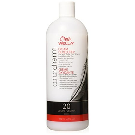 wella developer hair creme charm volume oz bleach