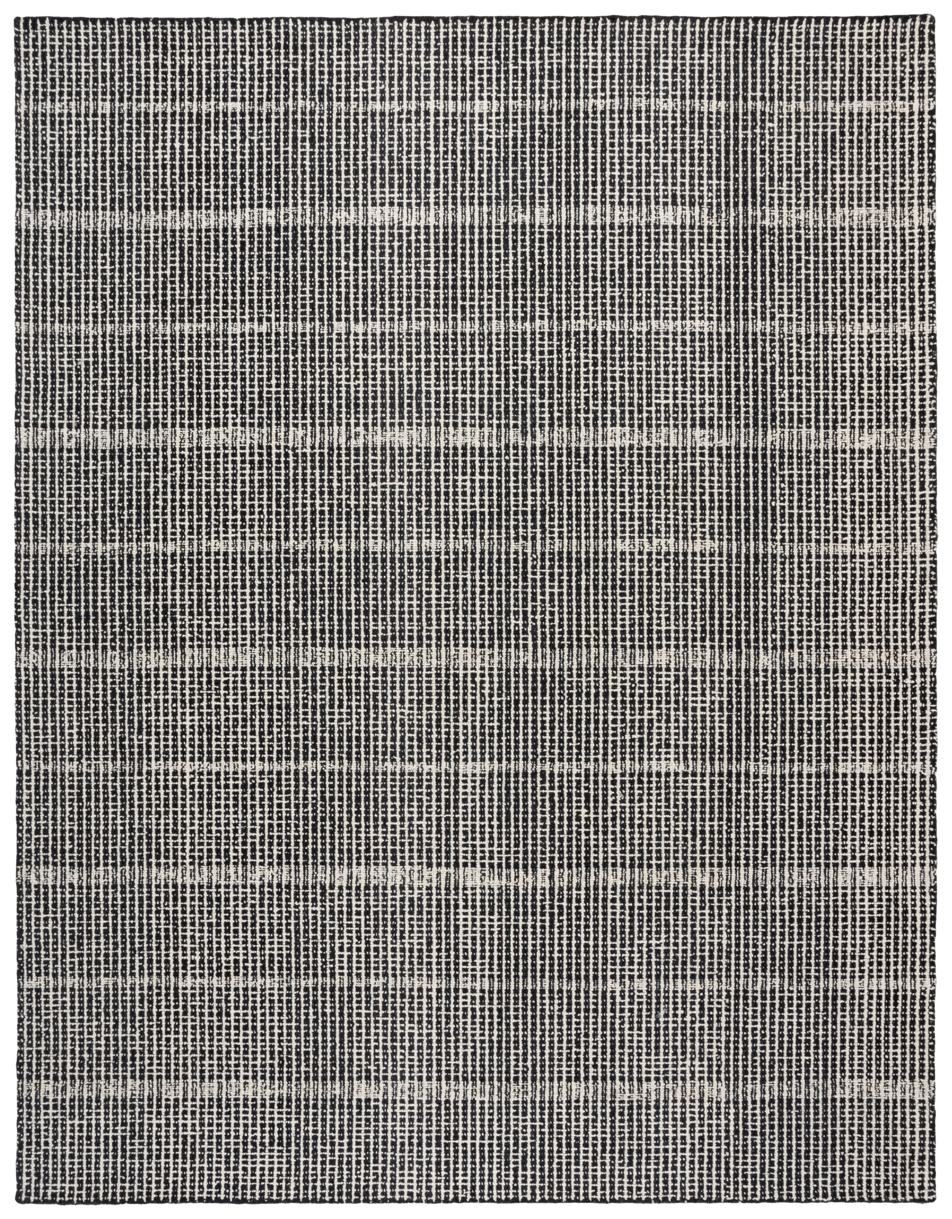 SAFAVIEH Abstract Becky Trellis Area Rug, Black/Ivory, 10' x 14'