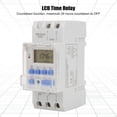 Time Relay Programmable 5V DC 16A Weekly Timer Switch LCD On Off ...