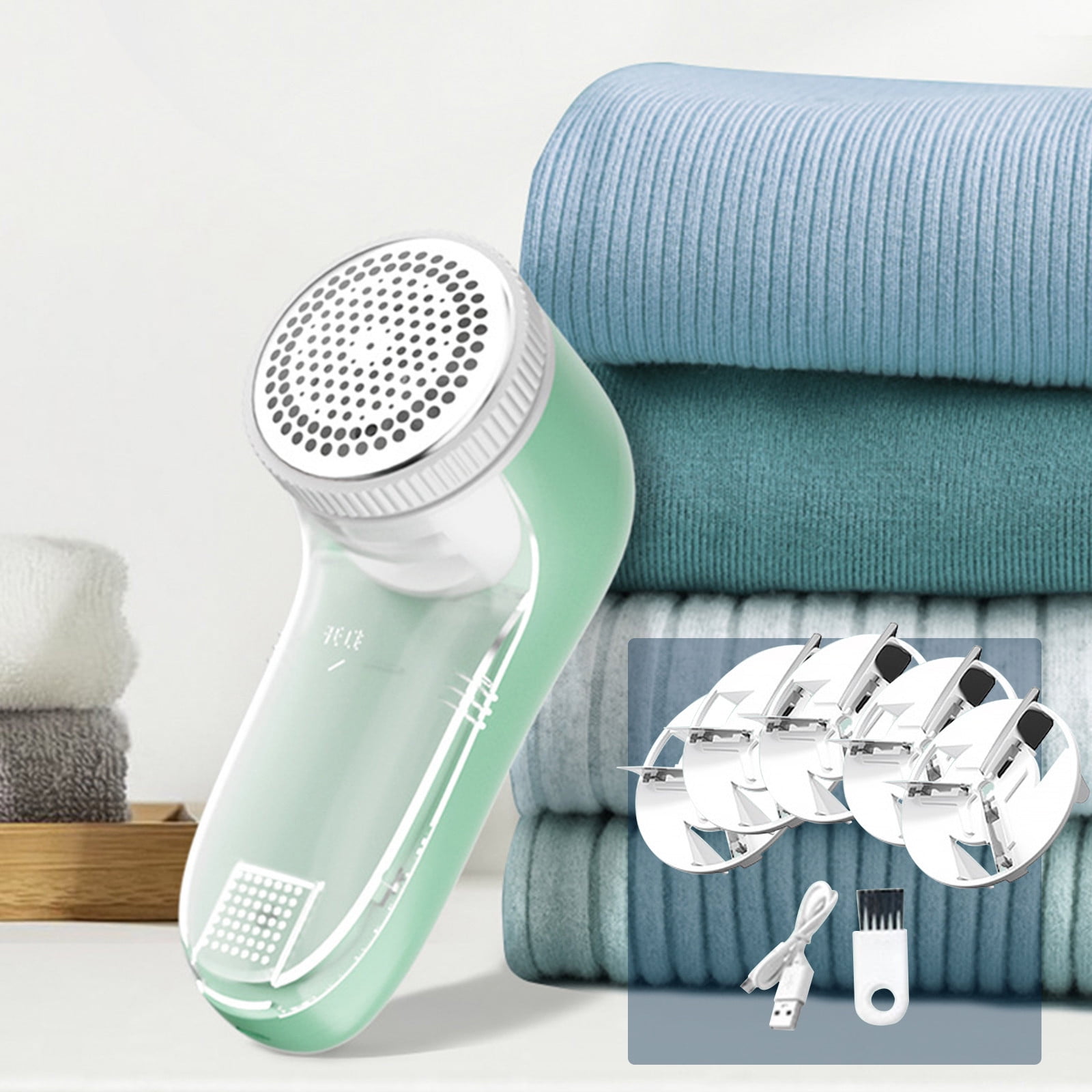 Aoujea USB Electric Lint Remover,Fabric Shaver,Fuzz Remover,Quickly And