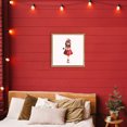 thumbnail image 4 of Stupell Industries Traditional Carrying Christmas Fun Gold Floating Frame Canvas Art, 18 x 18, by Amanda Greenwood, 4 of 8