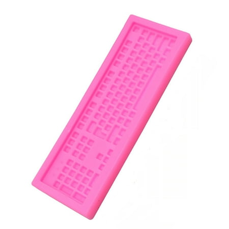 

Mould Keyboard Wedding Silicone Fondant Cake Icing Decoration Cake Mould