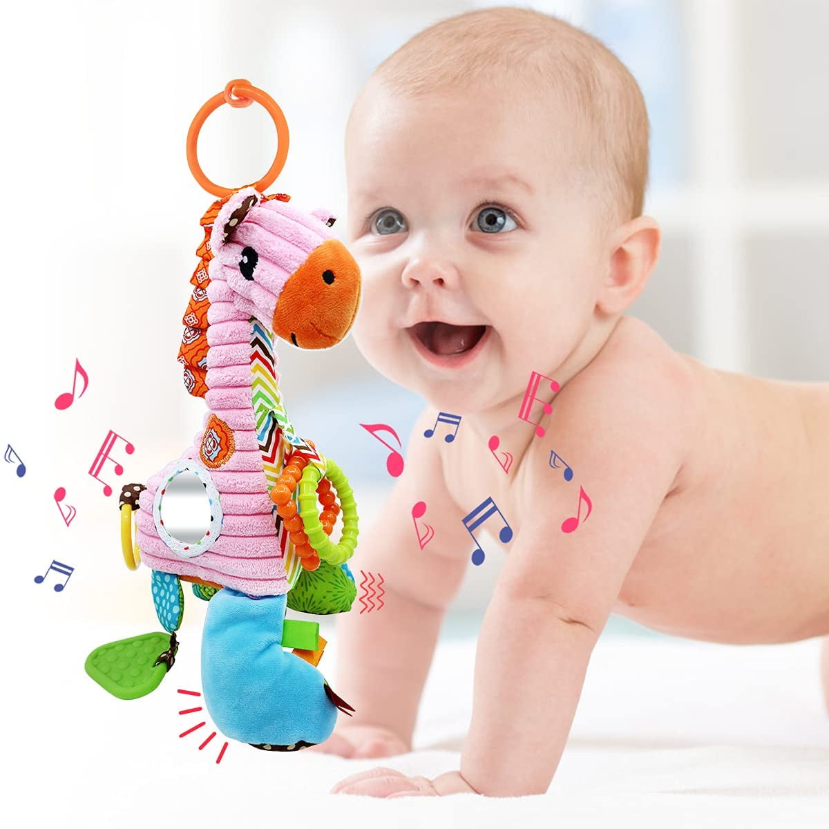 Baby Toy Plush Infant Toy with Musical Box Baby Development Toys 36