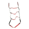 thumbnail image 2 of Boat Rope Ladder, Anti Slip Boarding Rope Ladder Strong  For Canoeing For Inflatable Boat Red 4 Stairs, 2 of 8