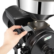 Electric Grinder Dry Feed/Flour Mill 2200W for Cereals Grain Corn Wheat + Funnel