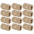 thumbnail image 3 of Insert Nut,100pcs Professional Knurled Copper Knurled Copper Nut Metal Nut Masterfully Created, 3 of 14