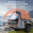 thumbnail image 6 of Costway 5' -5.2'  Compact Short Bed Truck Tent Portable Pickup Carry Bag Outdoor Travel, 6 of 10
