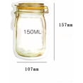 thumbnail image 3 of 20Pcs Mason Jar Zipper Bags Reusable Food Storage Bags Leakproof Mason Jar Food Saver Bags for Camping Picnic, 3 of 7