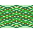 thumbnail image 1 of Ahgly Company Machine Washable Indoor Rectangle Transitional Jade Green Area Rugs, 8' x 10', 1 of 7