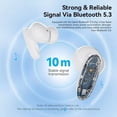 thumbnail image 4 of Auriculares Inalambricos Bluetooth Microfono Ipx4 Vention Color Blanco, 4 of 8