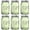 Green, variant on WELLIFE FESTIVE Wide Mouth Mason Jars, 6 Pack Mason Jars 32 oz for Pickling, Canning, Fermenting and Food Storage, Microwave & Dishwasher Safe