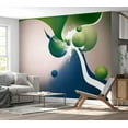 thumbnail image 6 of Tiptophomedecor Abstract Wallpaper Wall Mural - Geometric Explosion, 6 of 7