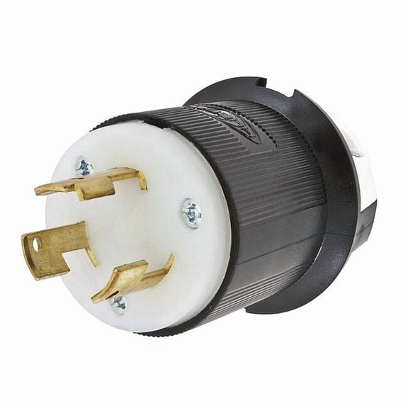 Hubbell Wiring Device-Kellems Plug,250V,30A,2P,3W,1PH HBL3331GC
