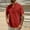 Red, variant on DAFPZW Men's Sweater Shirts Short Sleeve Big and Tall Loose Fit V-Neck Tshirts Wicking 4-Way Stretch Golf Tennis