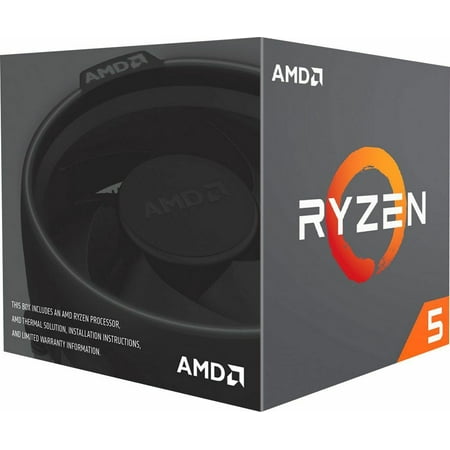 AMD - Ryzen 5 2600 Six-Core 3.4 GHz Desktop Processor with Wraith Stealth (Best Cooler For Amd Fx 8320)