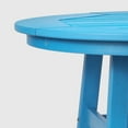 thumbnail image 2 of WestinTrends Outdoor 37" Counter Height HDPE Patio Round Bar Table, Pacific Blue, 2 of 7