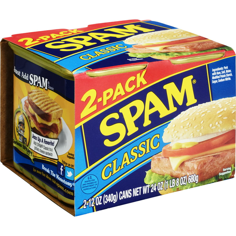 Pick 2 Spam 12 oz Cans: Classic, Jalapeno, Maple, Teriyaki & More