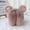 Dark Pink, variant on Bear Ears Winter Warm Earmuffs Plush Thick Soft Earmuffs Protect Ears Warm Earmuffs (Dark Pink)