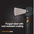 thumbnail image 4 of 8 lb. Splitting Maul - 36" Shock-Absorbing, Comfort Grip Handle - Rust Resistant Forged Steel Blade - Wood Splitter Maul for Hardwood - Split Wood for Campfires - Bushcraft Gear, 4 of 7