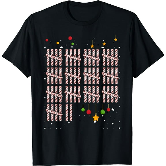 67 Candy Christmas Xmas Holiday Number 67 T-Shirt tee