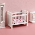 thumbnail image 5 of 1 minicasa de cuna decorativa, modelo de mueble (blanco), 5 of 5