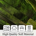 thumbnail image 3 of Pbobriich Jungle Forest Blackout Curtains,Green Tree Pattern DrapesThermal Insulated Window Curtain 42x108 Inch Set 2 Panels, 3 of 6