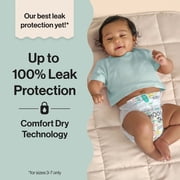 The Honest Company Clean Conscious Baby Diapers Size 5 (27+ lbs) Hypoallergenic Fragrance Free 66 Count
