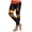 Black, variant on COMVALUE Women's Halloween Pumpkin Skulls Printed Ankle Elastic Tights Legging Halloween White Size M