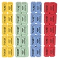 thumbnail image 1 of LEEYNEER 400pcs Printable Ticket Rolls Raffle Ticket Labels Entertainment Event Tickets Movie Watching Tickets for Leisure Door Prizes Events Entry Class Reward, 1 of 6