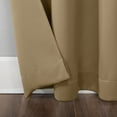 thumbnail image 6 of Sun Zero Nolan Energy Efficient Blackout Grommet Curtain Panel, 40"x108", Taupe, 6 of 11