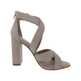 thumbnail image 3 of DKNY Womens Emelen Suede Ankle Strappy Sandals, 3 of 3