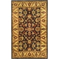 thumbnail image 2 of Safavieh Golden Jaipur Dreda Bordered Wool Area Rug, Black/Gold, 6' x 9', 2 of 9