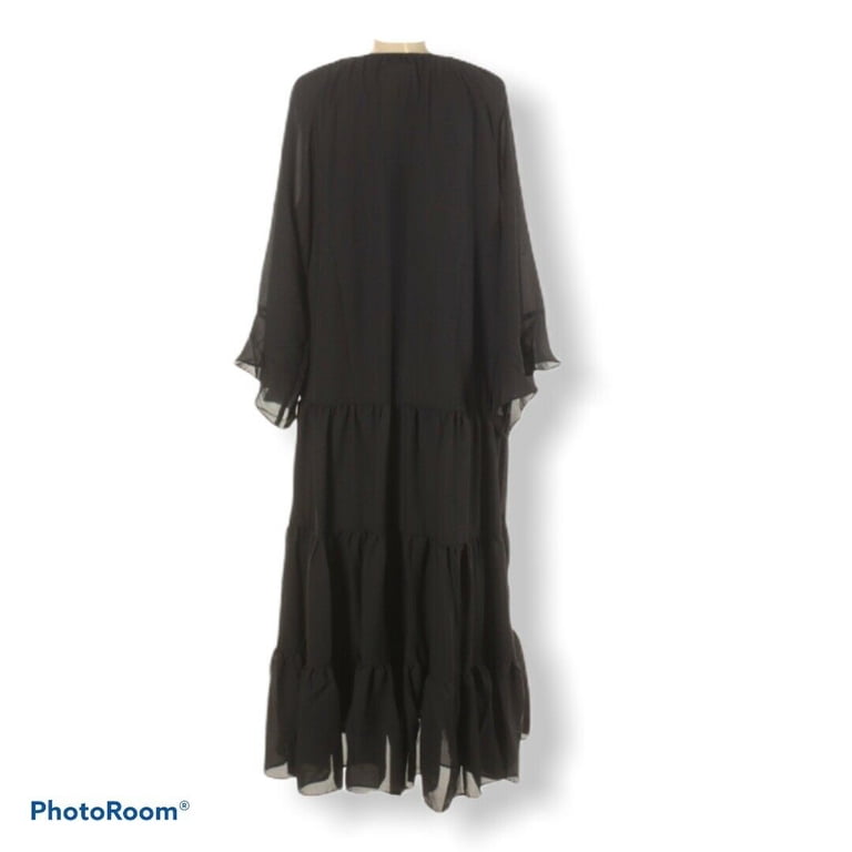 elizabeth james black dress EDDIE DRESS IN BLACK
