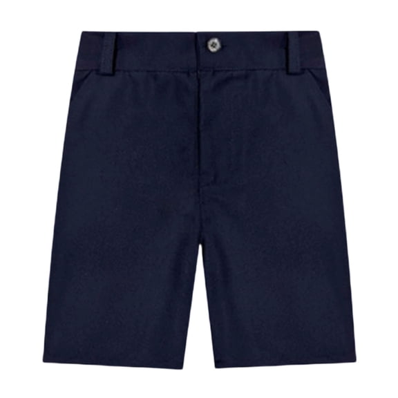 Cathalem Boys School Uniform Stretch Performance Shorts Navy