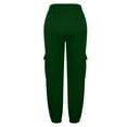 thumbnail image 6 of yievot Plus Size Cargo Sweatpants for Women with Pockets Drawstring High Waisted Joggers Casual Travel Sweat Pants, 6 of 7