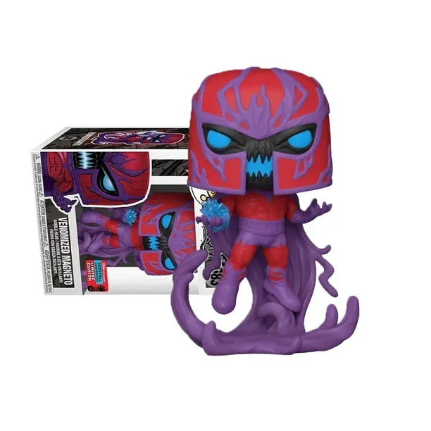 Funko POP Venom CORRUPTED VENOM #517 BLACK PANTHER #370 MAGNETO #683 Action Figure Toys Collection Dolls Gifts for Children